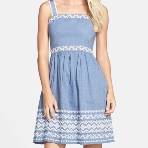 chambray sundress